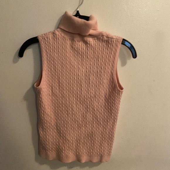 Lauren Ralph Lauren pink knitted vest - Picture 2 of 3